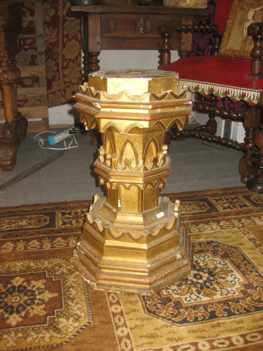 Neo-gothic Bolster In Two Parts.-photo-5