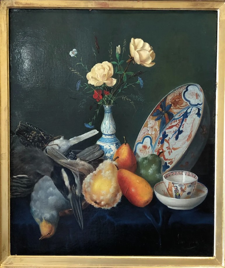 Grande Huile Sur Toile XIXème-photo-3