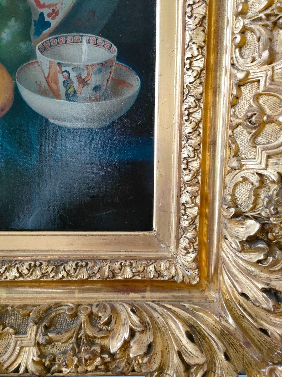 Grande Huile Sur Toile XIXème-photo-3