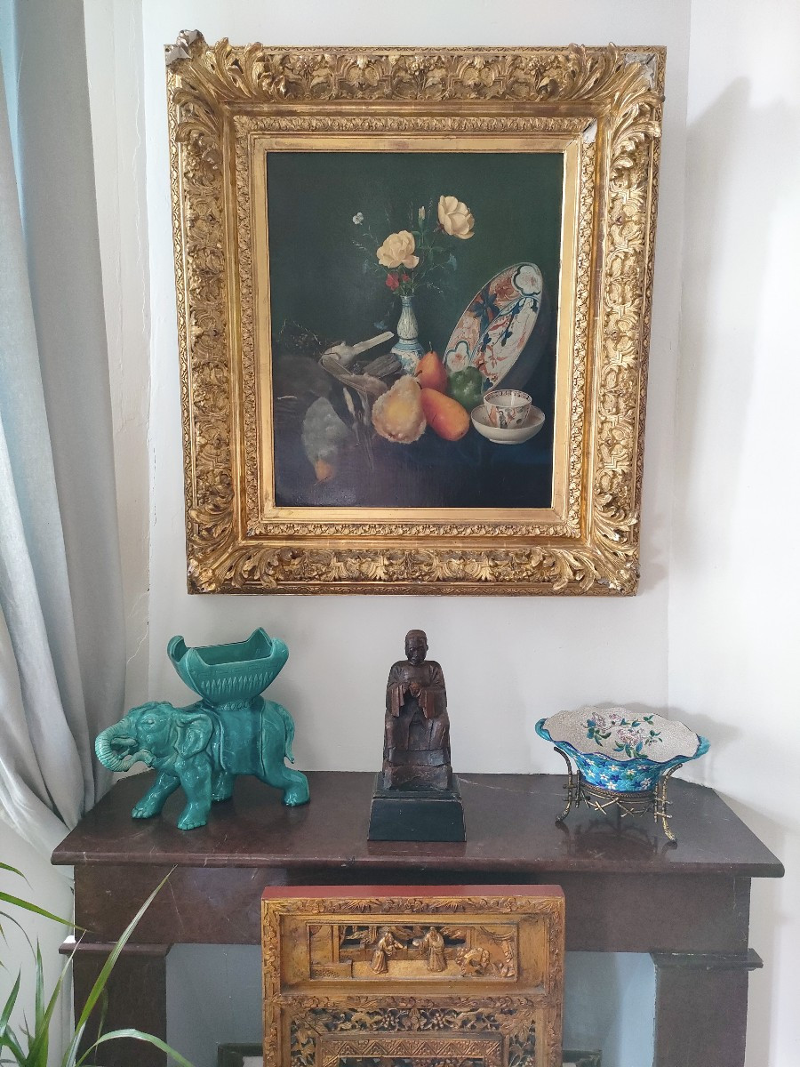 Grande Huile Sur Toile XIXème