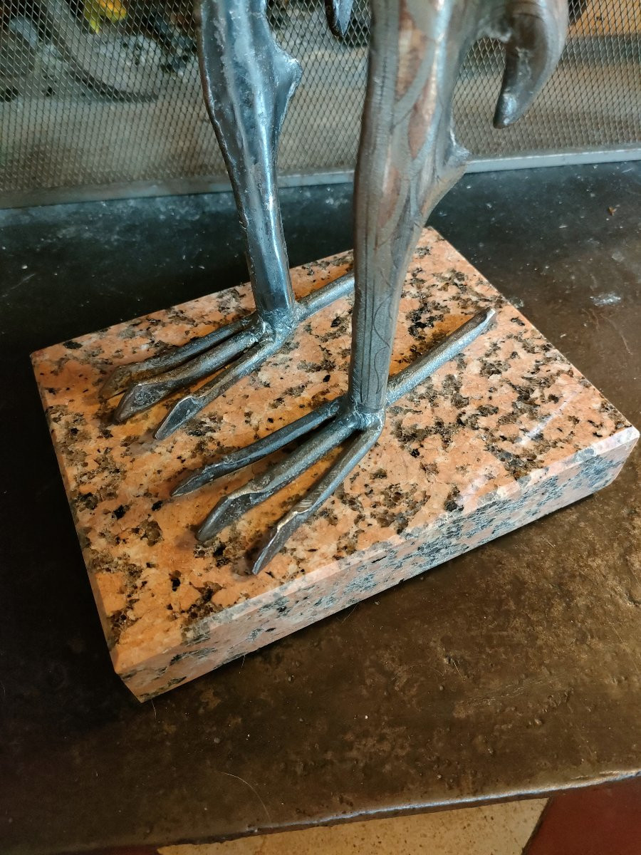 Metal Bird Sculpture-photo-2