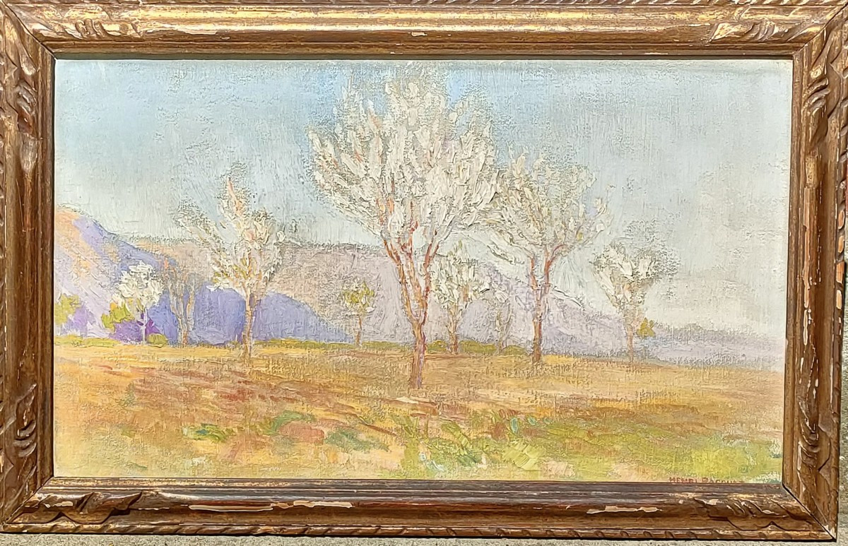 Henri Maurice Pacquet - Huile Sur Toile-photo-2