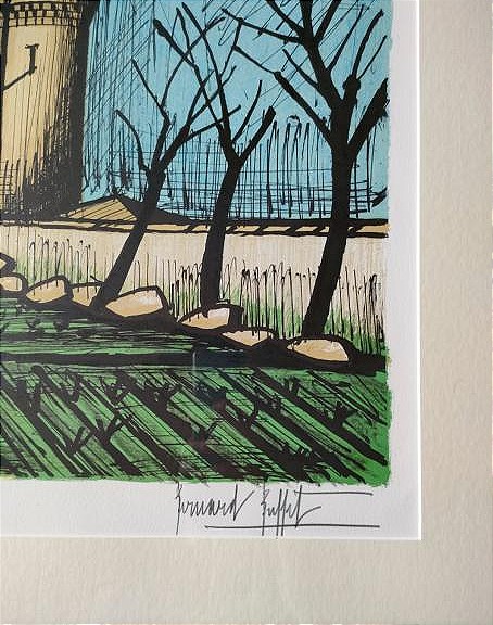 Bernard Buffet - Artist's Proof - Signed And Numbered-photo-3