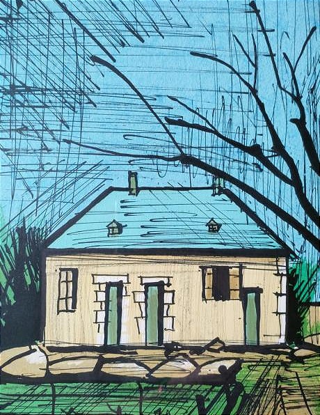 Bernard Buffet - Artist's Proof - Signed And Numbered-photo-2