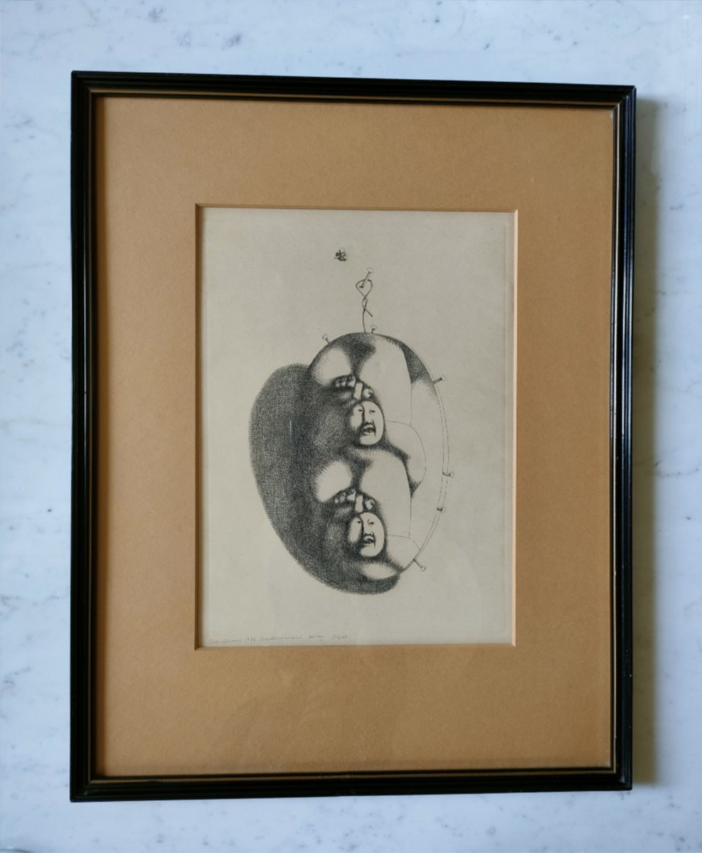 Oleg Tselkov - Aquatint And Etching - 1976