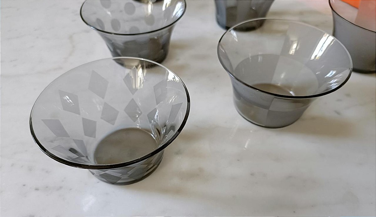 Hermès Paris - Crystal Bowls-photo-4