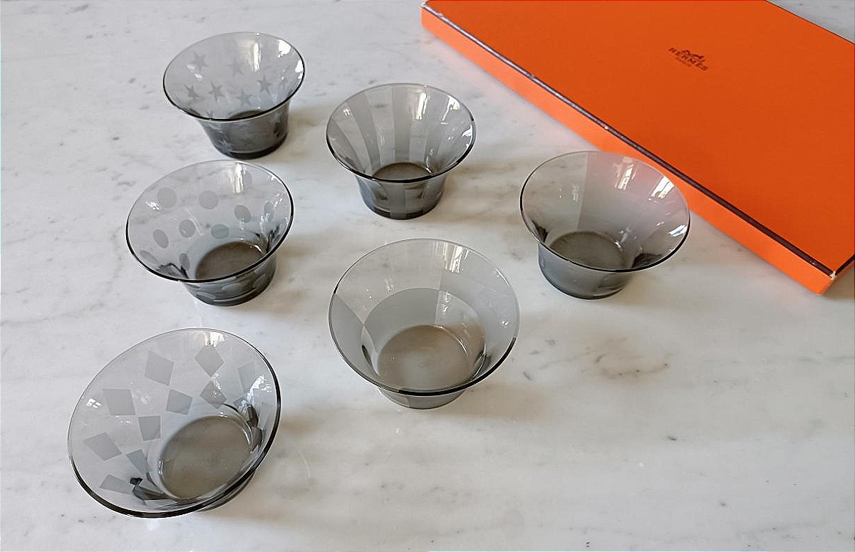 Hermès Paris - Crystal Bowls
