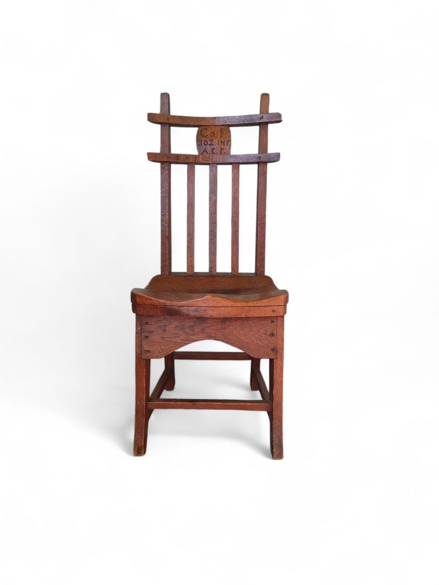 Folk Art Chair - 20th Century-photo-3