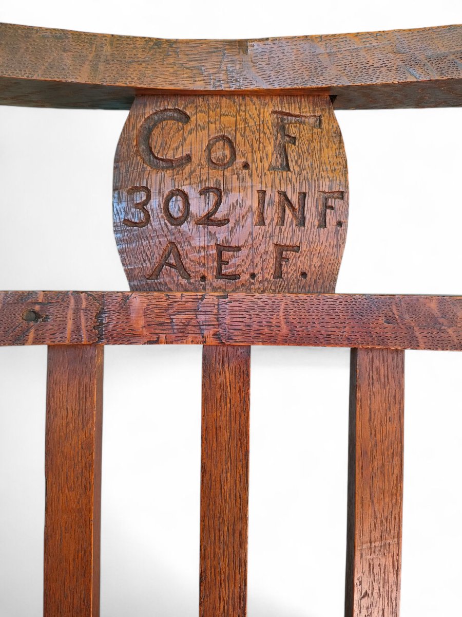 Folk Art Chair - 20th Century-photo-1