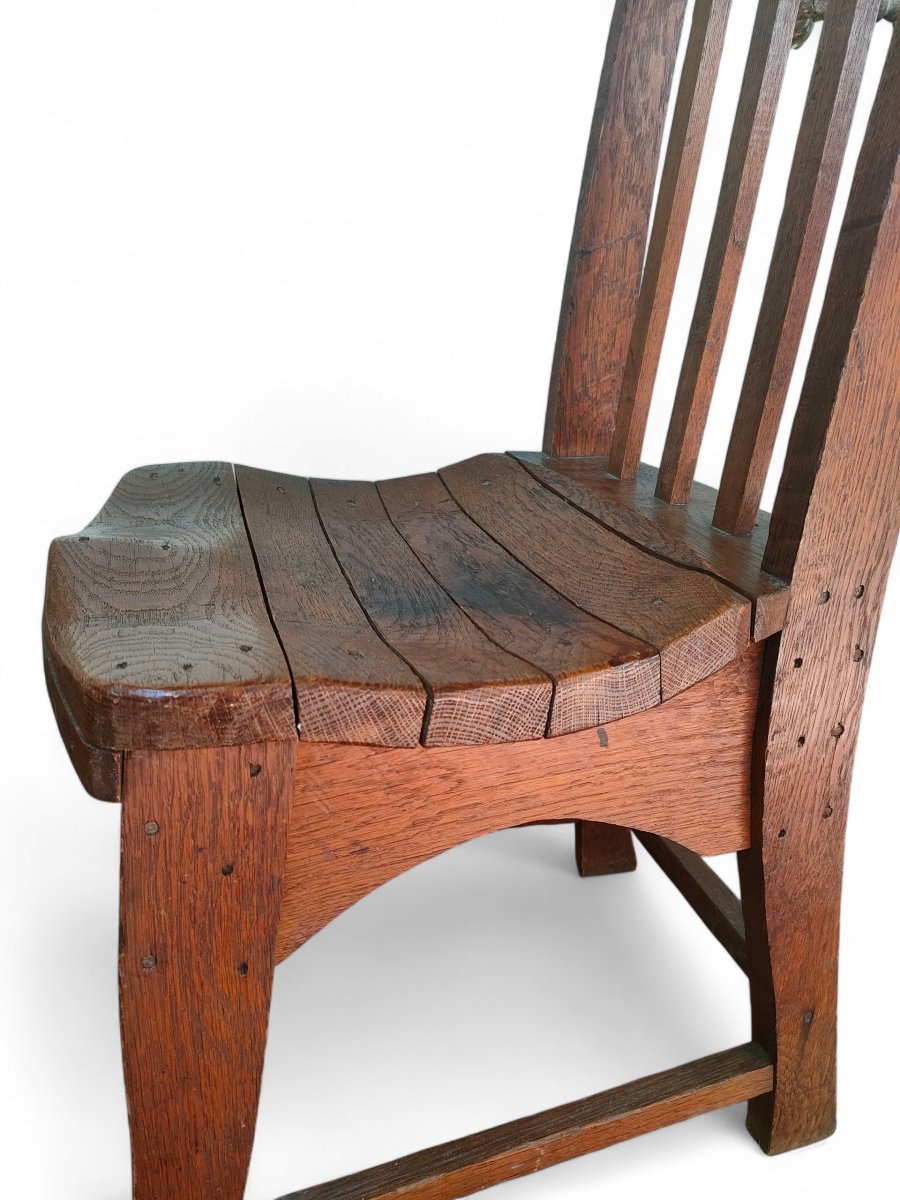 Folk Art Chair - 20th Century-photo-4