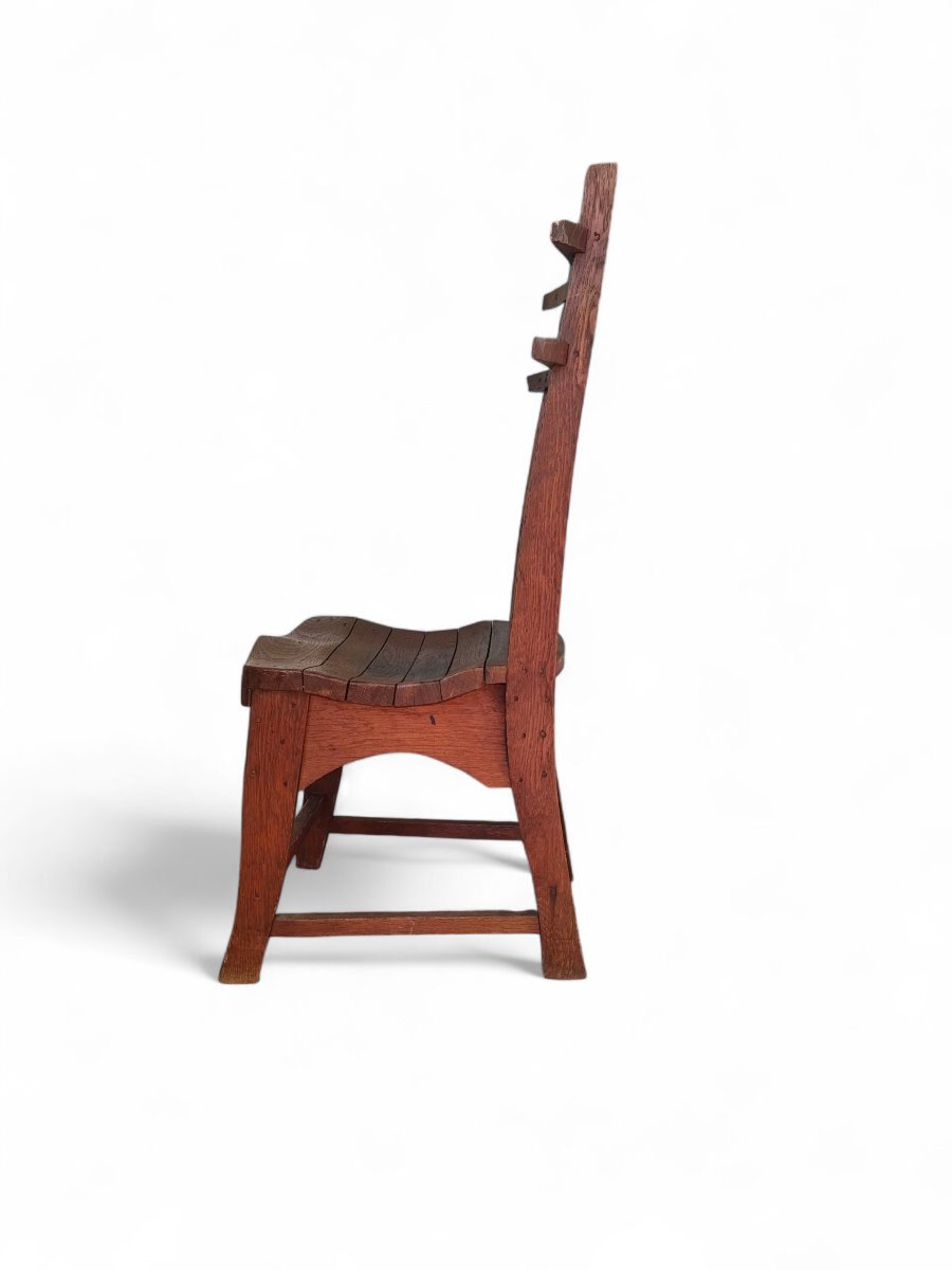 Folk Art Chair - 20th Century-photo-5