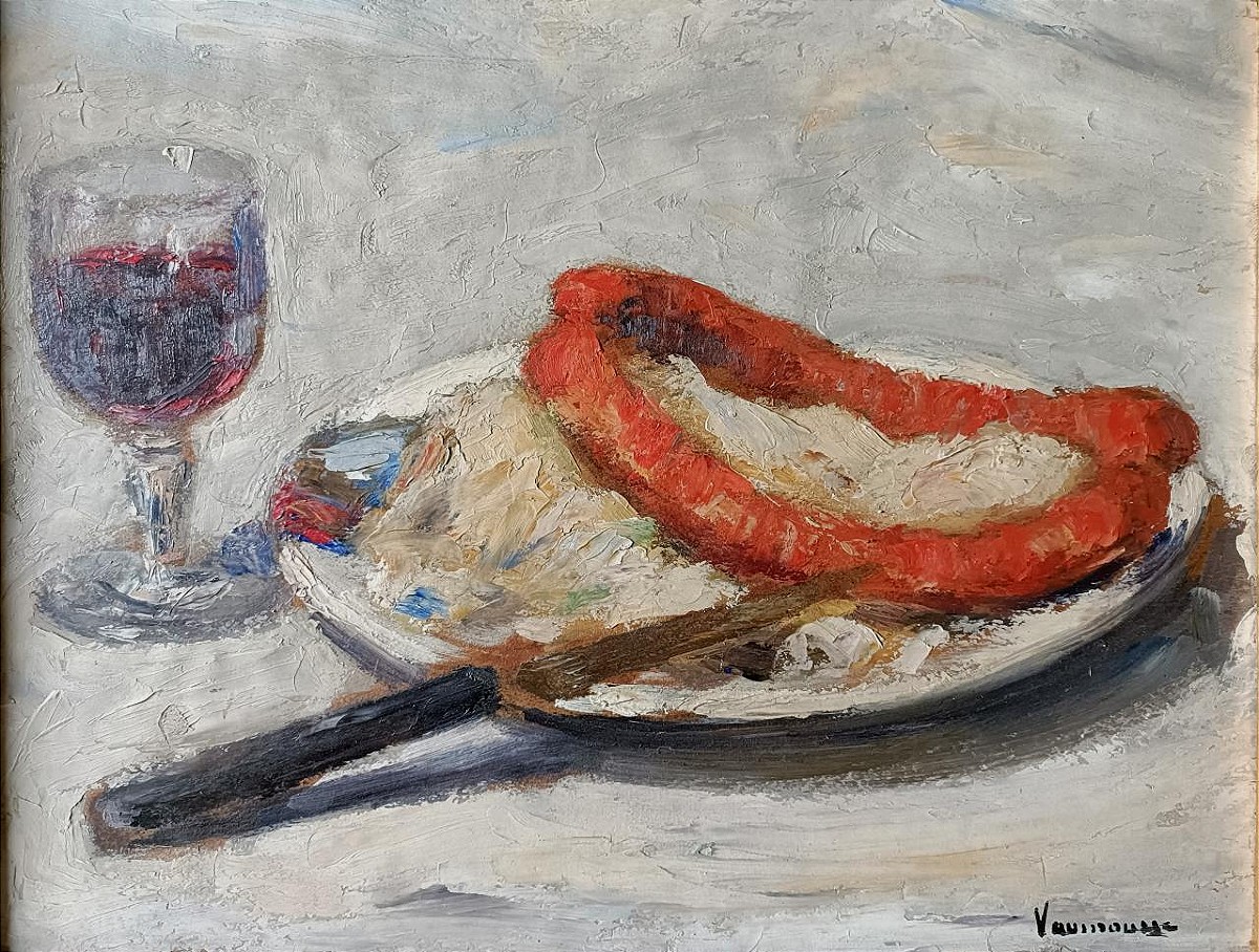 Maurice Vaumousse - Still Life With Sauerkraut-photo-2
