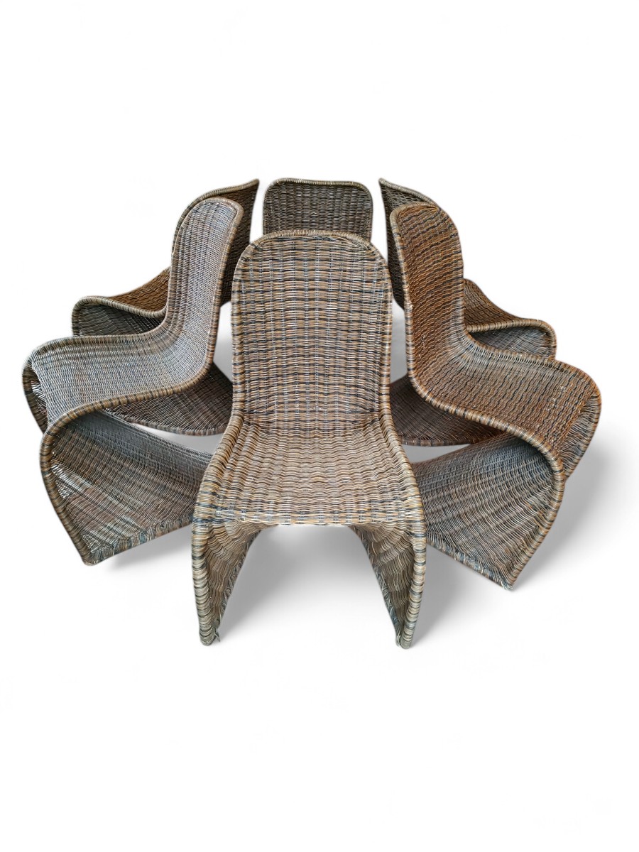 Ensemble de Six Sièges - Panton