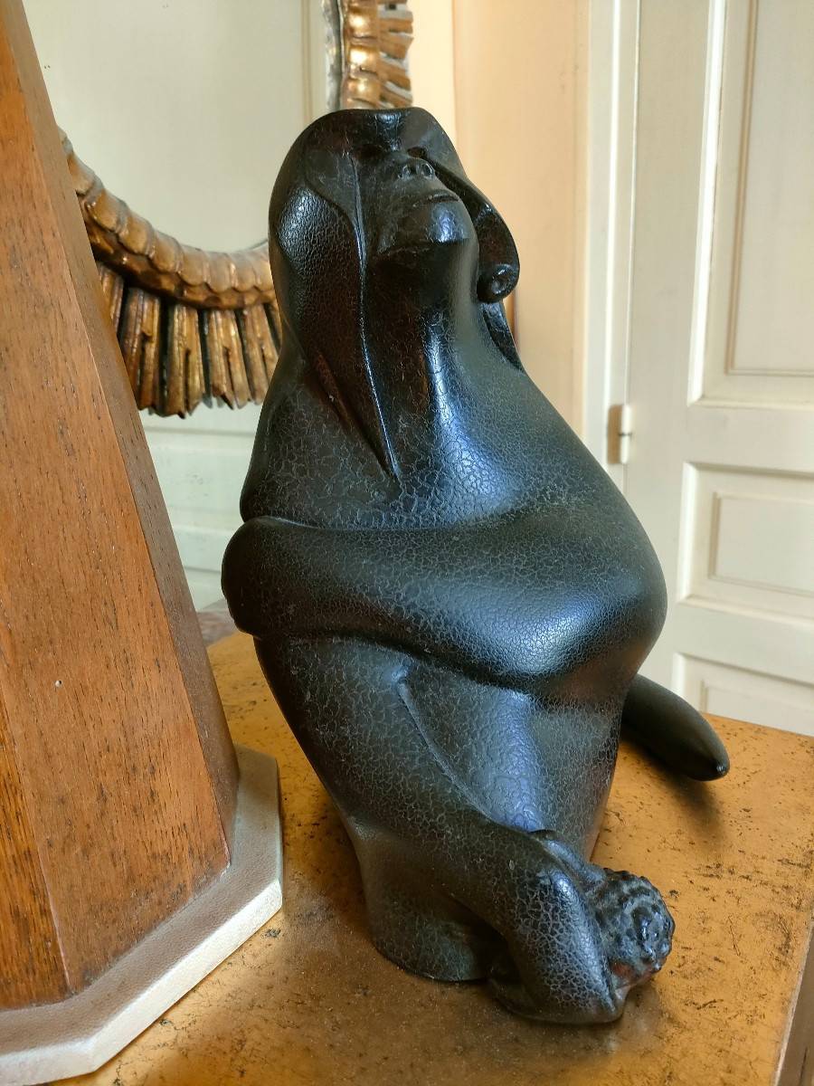 Large Monkey Sculpture-photo-4
