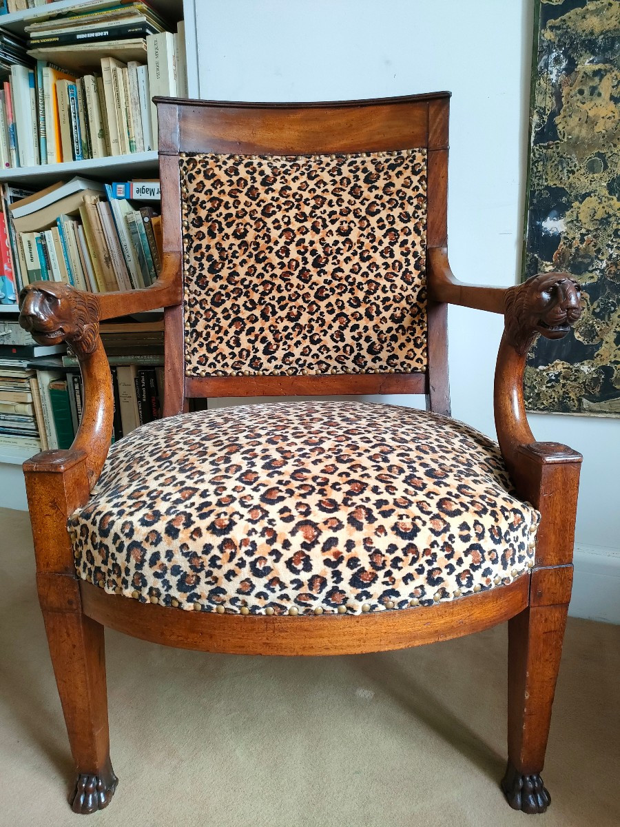 Jean-baptiste Demay - Pair Of Armchairs-photo-2