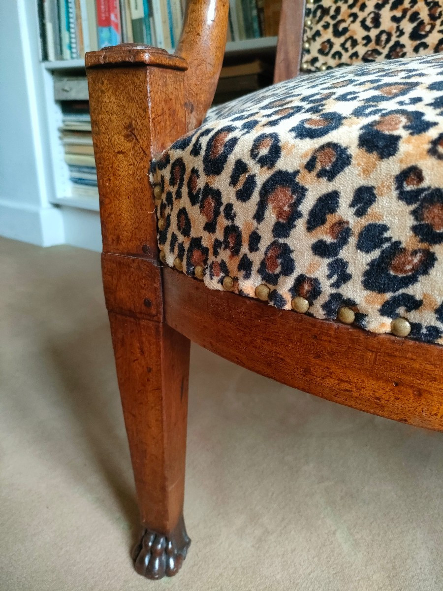 Jean-baptiste Demay - Pair Of Armchairs-photo-4