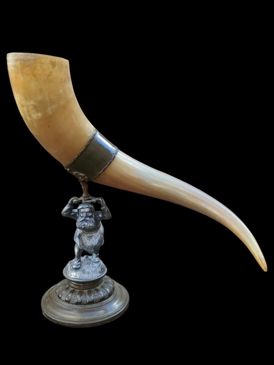 Corne à boire XIXème