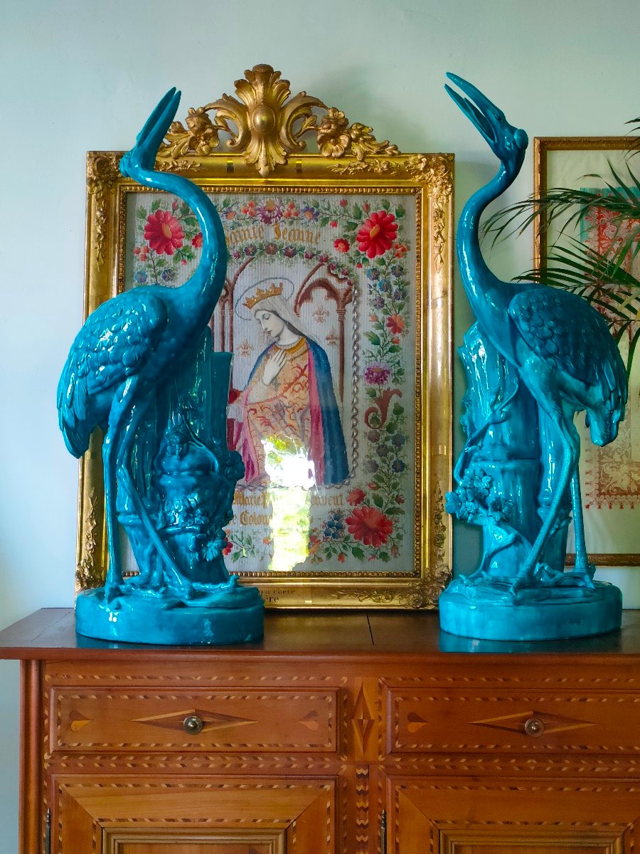 Jules Vieillard Bordeaux - Pair Of Ibis-photo-1