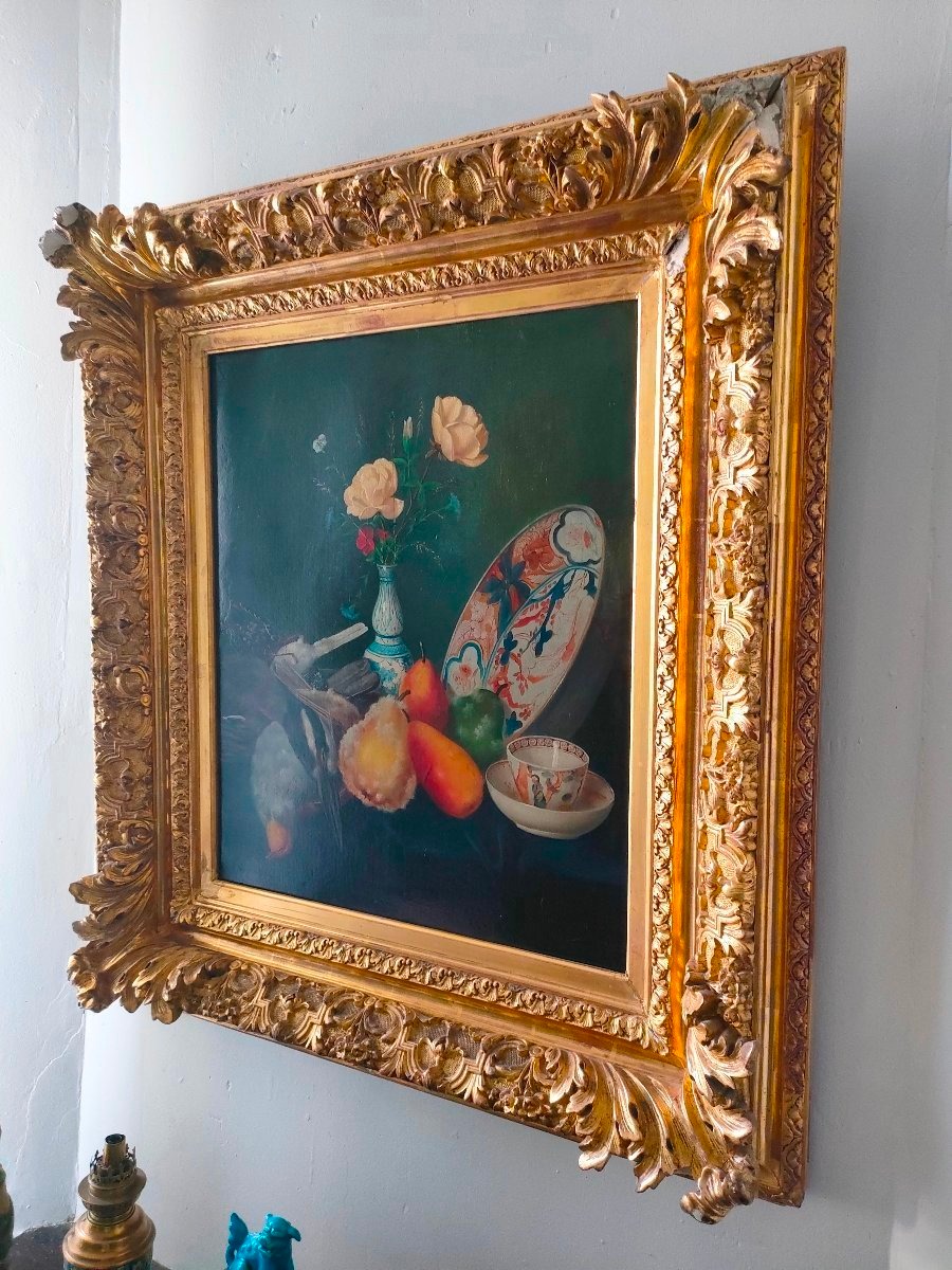 Huile sur Toile XIXème - A. Phalipon-photo-3