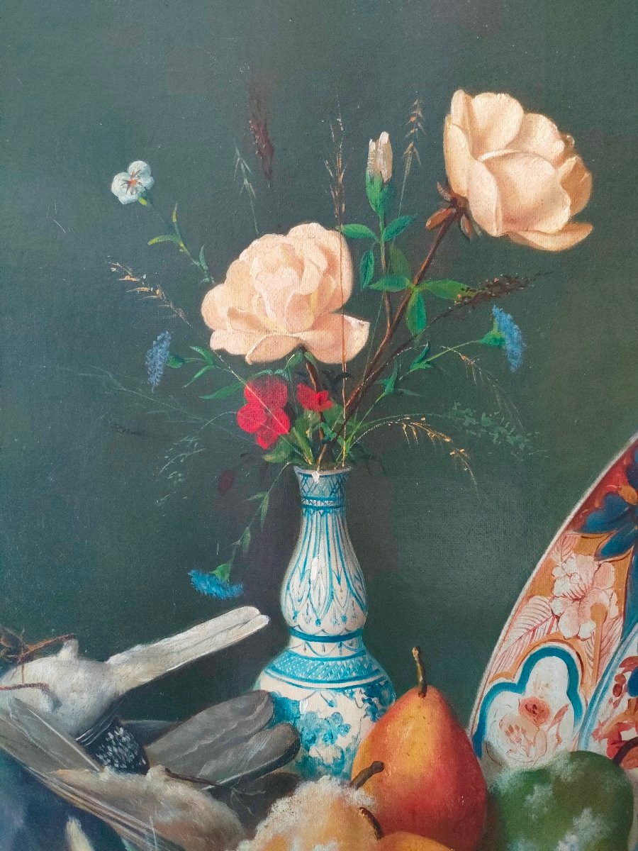 Huile sur Toile XIXème - A. Phalipon-photo-1