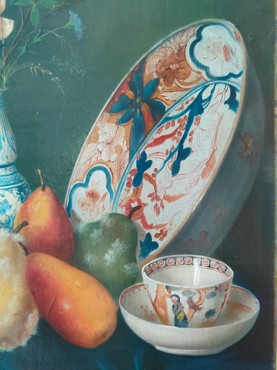 Huile sur Toile XIXème - A. Phalipon-photo-2