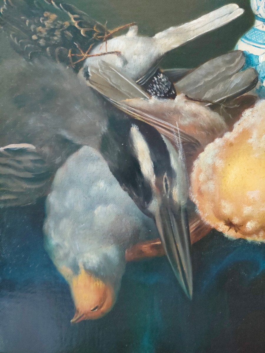 Huile sur Toile XIXème - A. Phalipon-photo-3