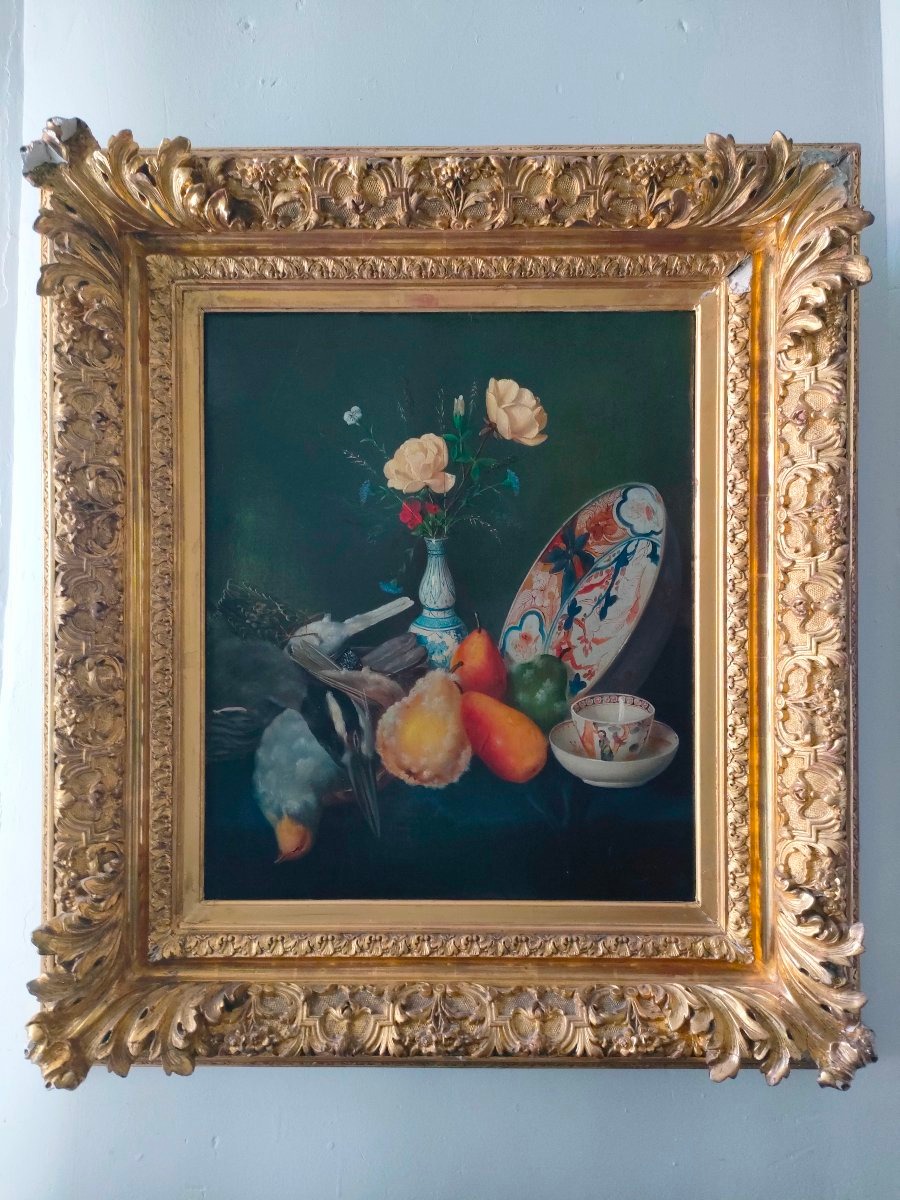 Huile sur Toile XIXème - A. Phalipon-photo-8