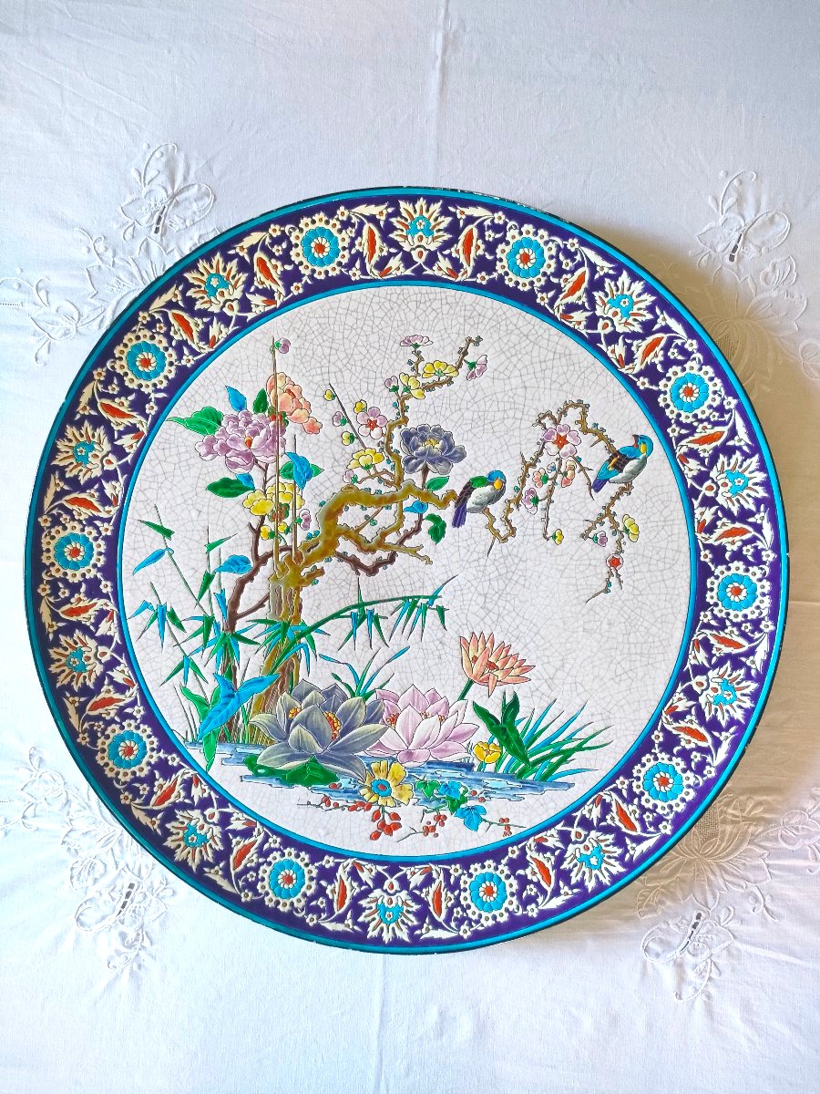 Jules Vieillard Manufactory, Bordeaux - Extra-large Platter