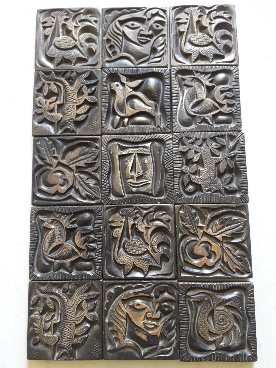 Série De Carreaux En Céramique - Boleslaw Danikowski-photo-4