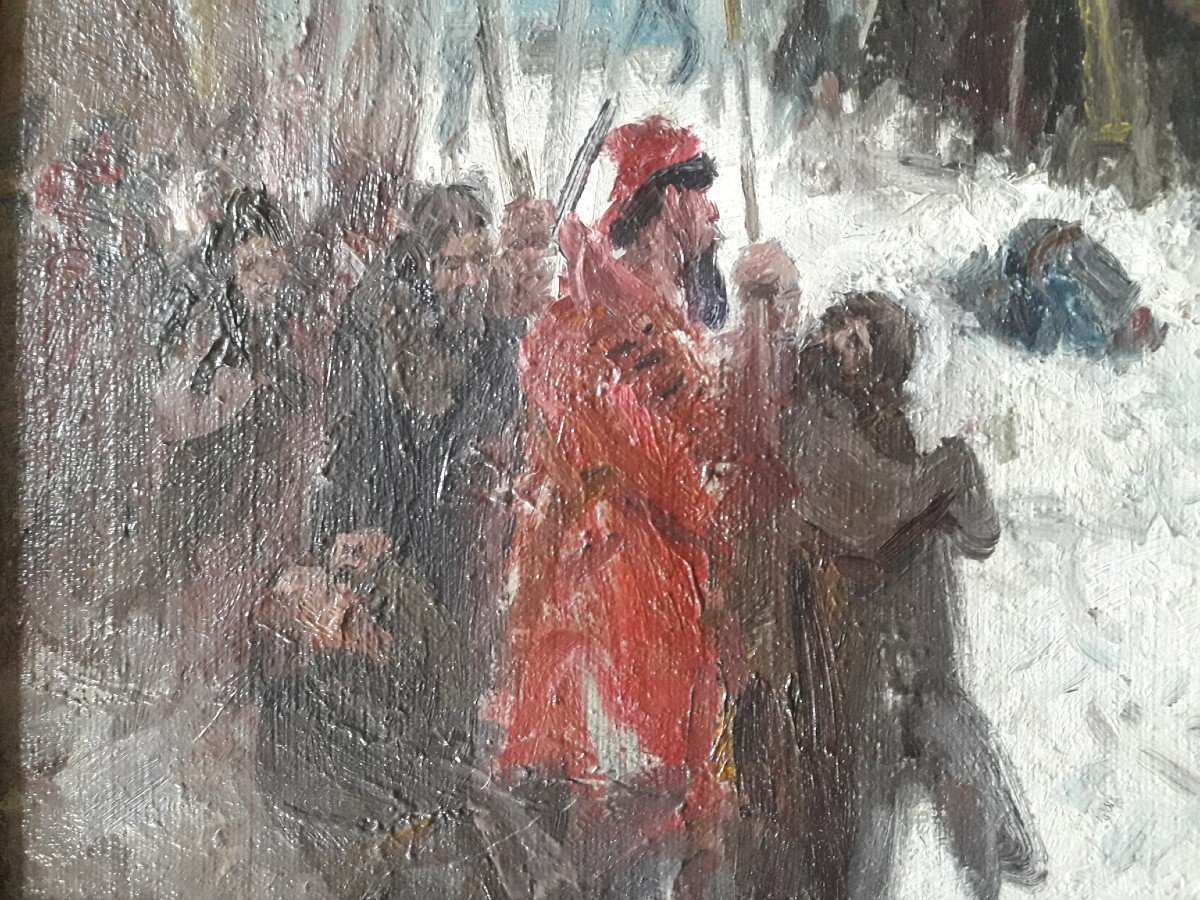 Anatole Belokonny - Oil On Canvas-photo-2