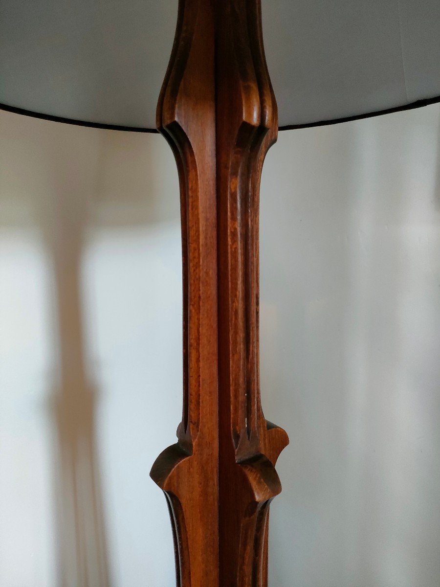 Emile Gallé - Scarab Floor Lamp-photo-3
