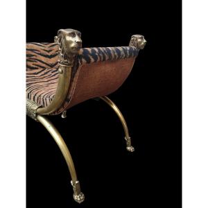 Siège Curule attribué à Maison Jansen