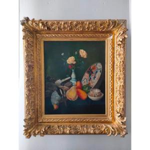 Huile sur Toile XIXème - A. Phalipon