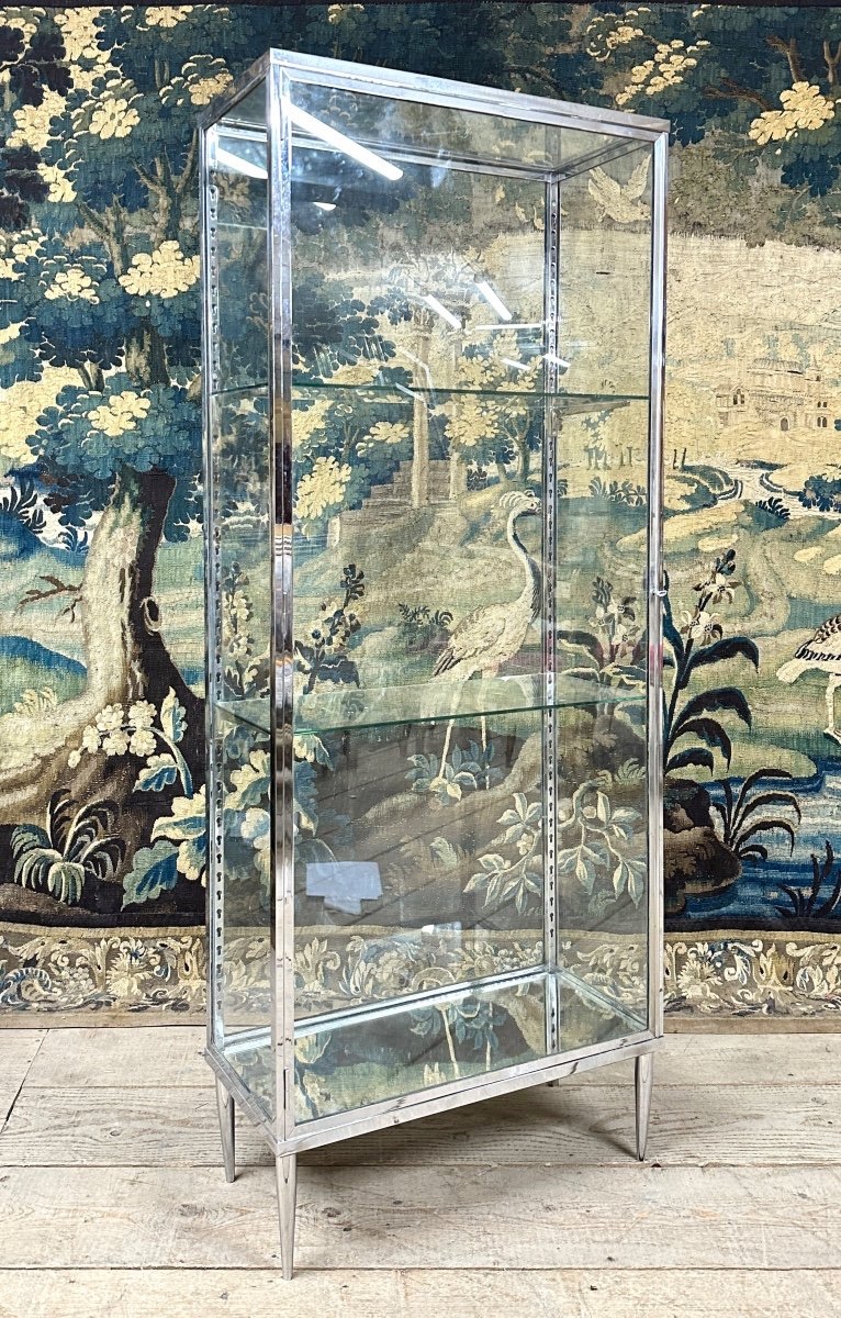 1960s Chrome Brass Shop Window-photo-3