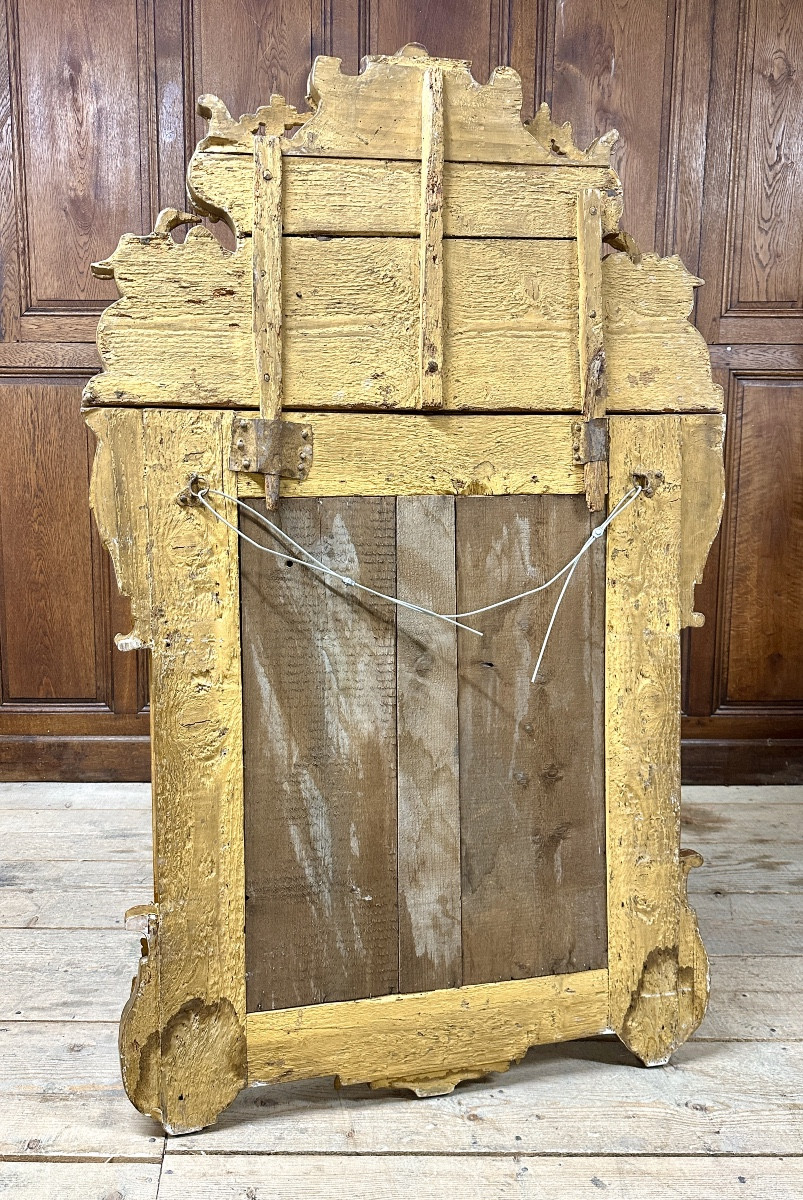 Regency Period Giltwood Fireplace Mirror, 18th Century -photo-7