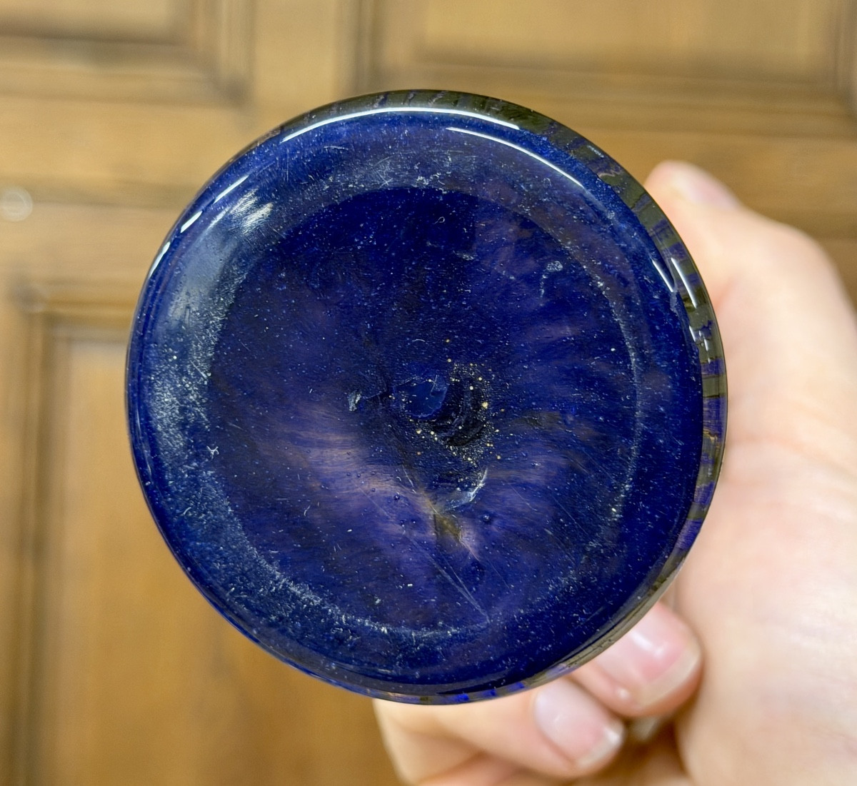 Daum Nancy - rare vase aux toiles d’araignées et orchidées. Époque Art nouveau-photo-8