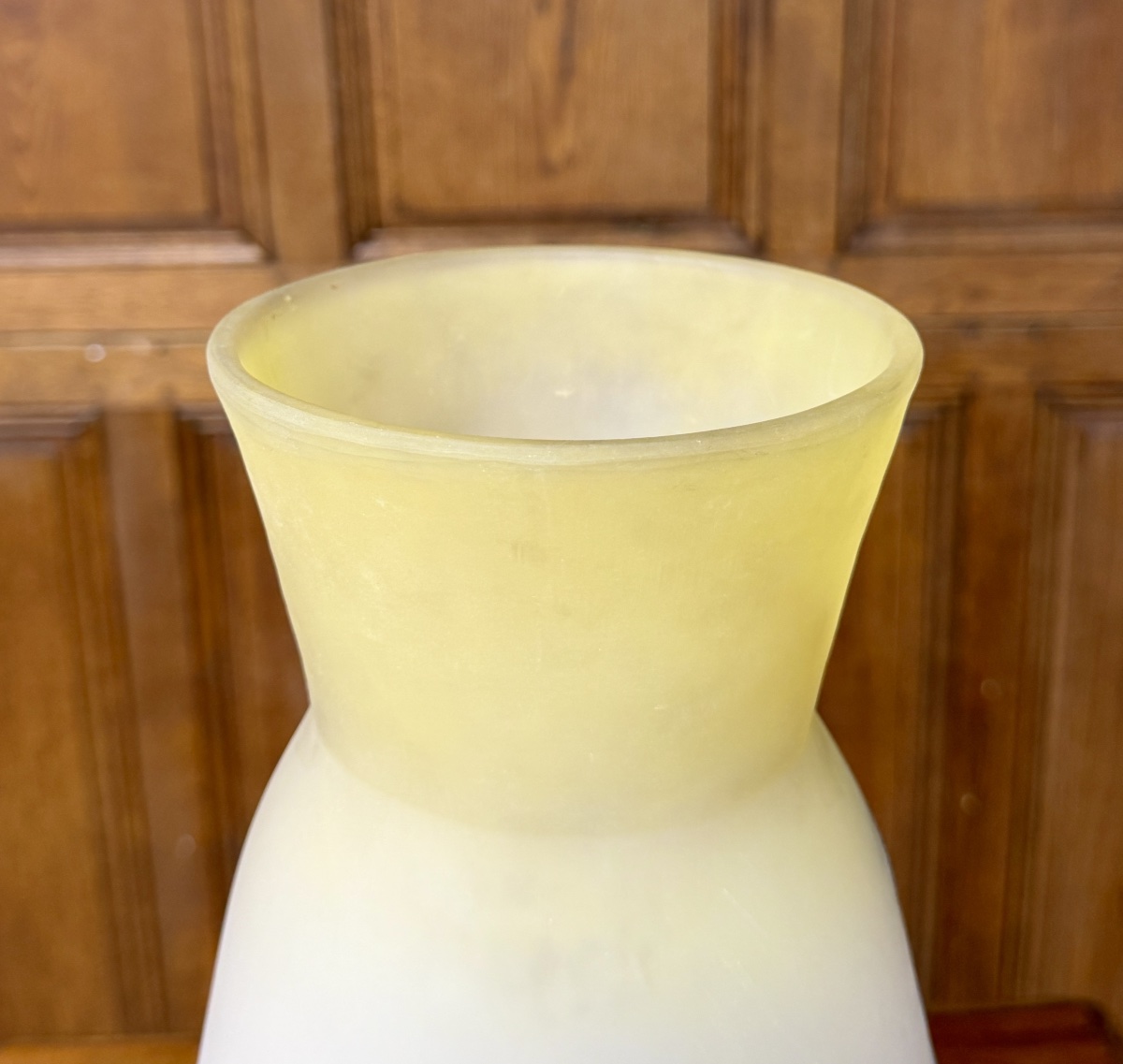 émile Gallé - Large Vase Decorated With Vosges Landscapes. Art Nouveau Period-photo-3