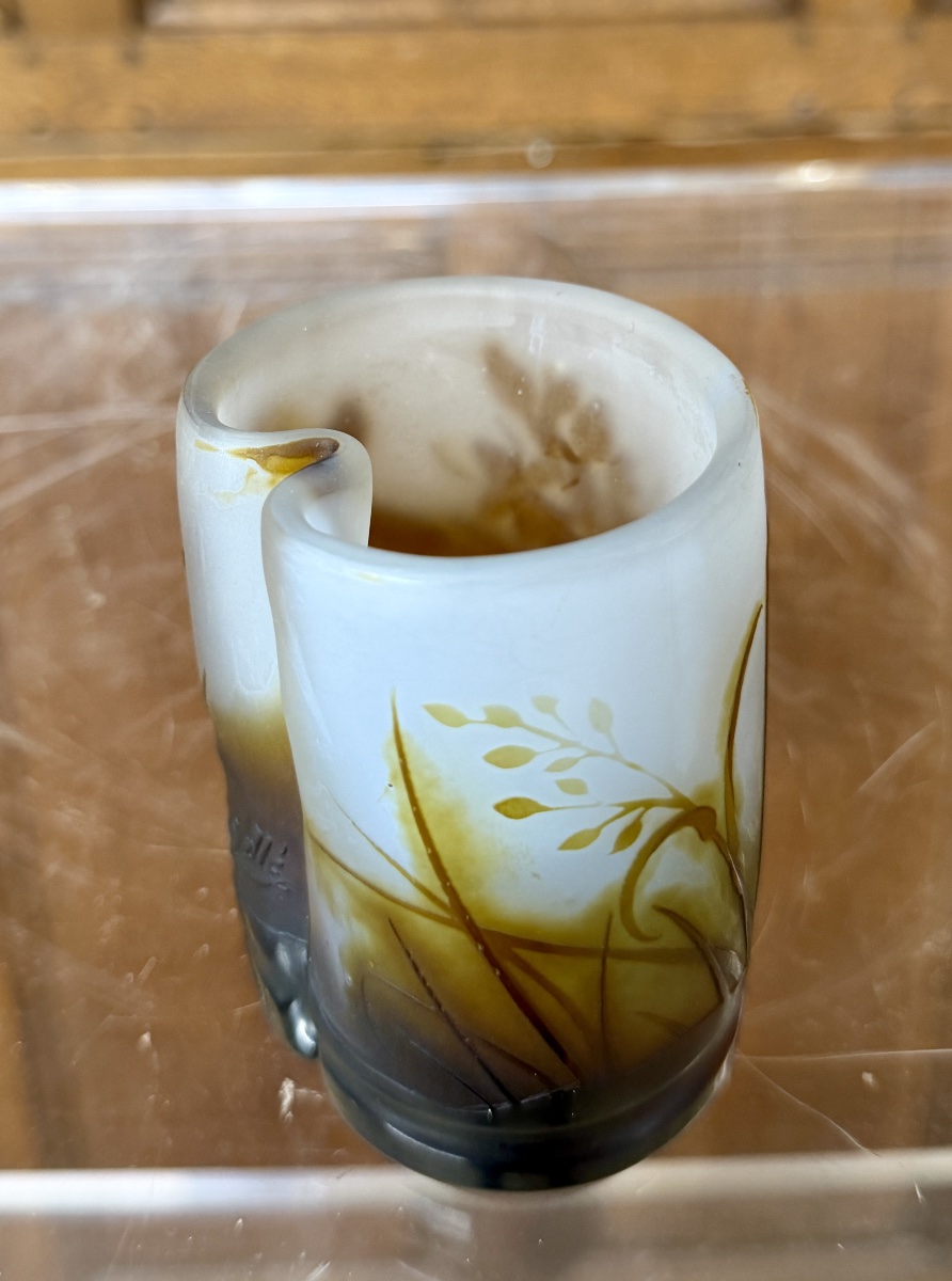 émile Gallé - Small Moose-shaped Vase -photo-4