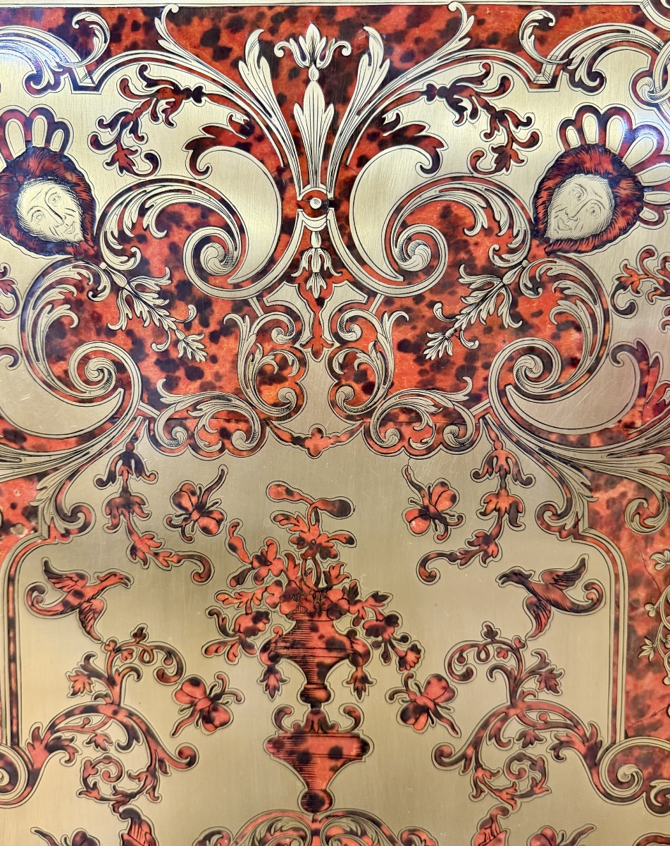 Napoleon III Period Boulle Marquetry Support Cabinet-photo-6