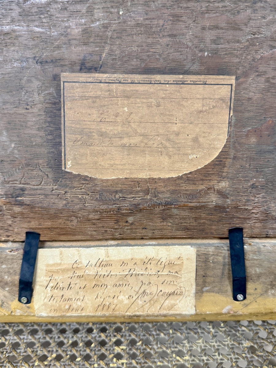Pair Of Oil-on-panel Paintings From The Northern School, Late 18th Century. In Perfect Condition -photo-3