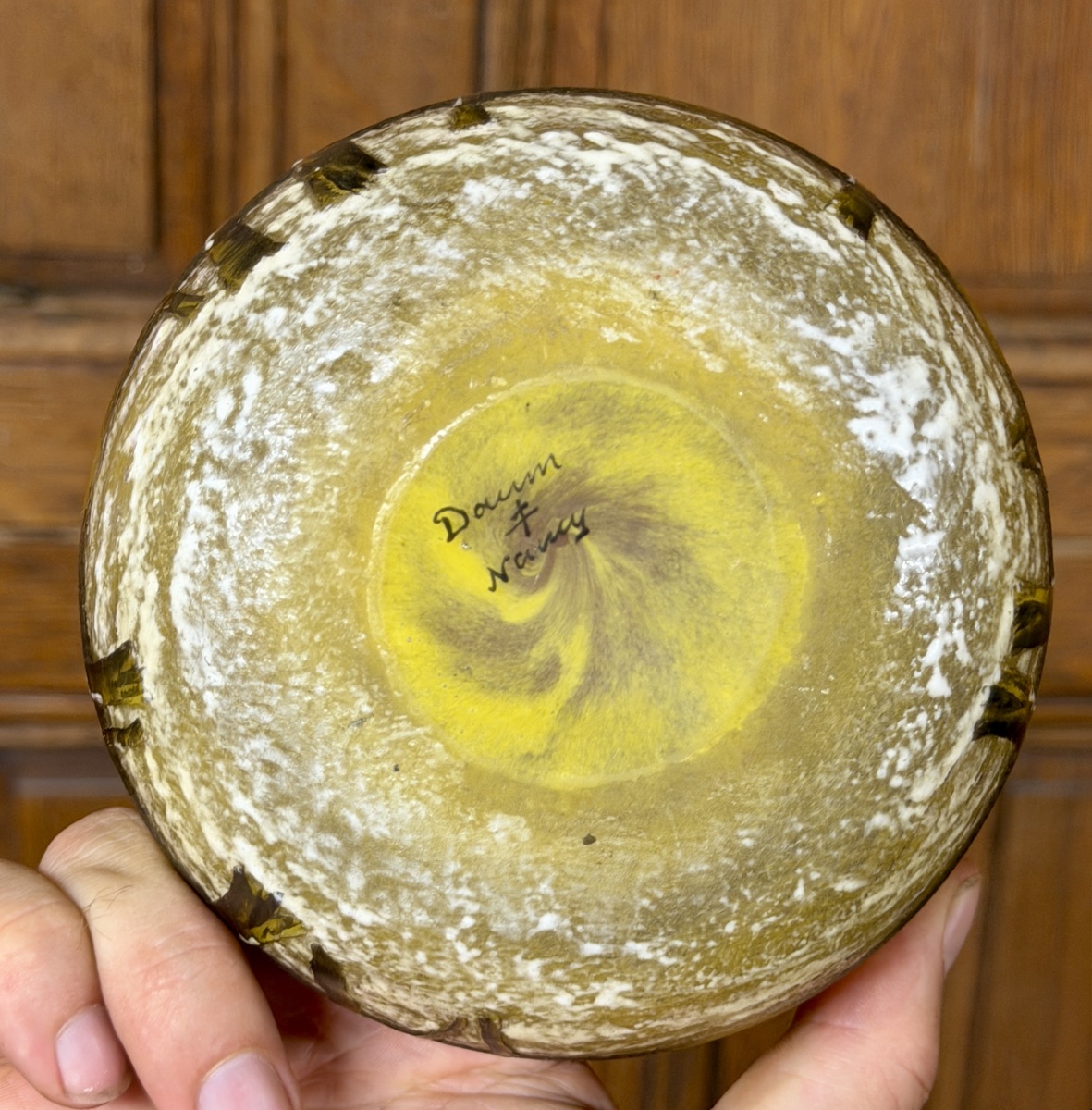 Daum Nancy - Multilobed Cup With A Design Depicting A Snow-covered Forest Landscape. Art Nouveau Period-photo-3