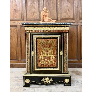 Napoleon III Period Boulle Marquetry Support Cabinet