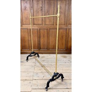 Siegel Paris - Vintage Brass Coat Rack From The 1900s
