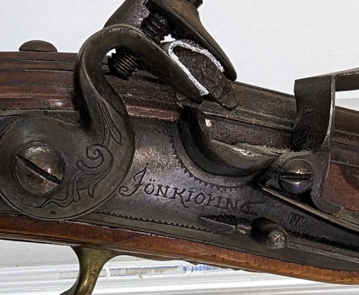 18th Century Swedish Corsair Flintlock Pistol-photo-2
