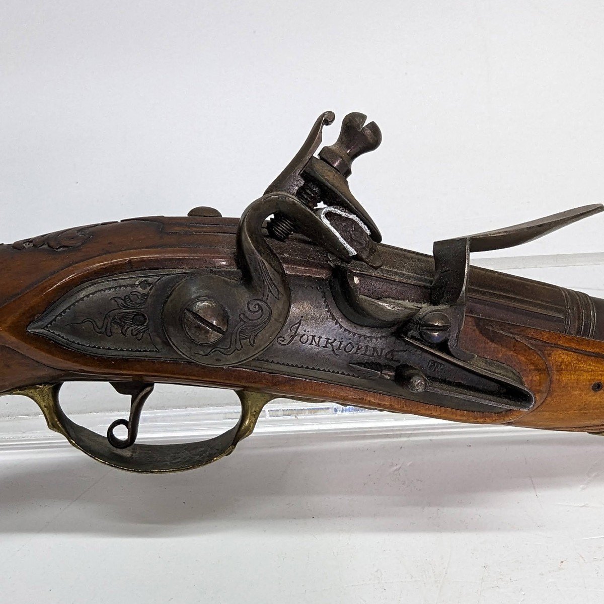 18th Century Swedish Corsair Flintlock Pistol-photo-1