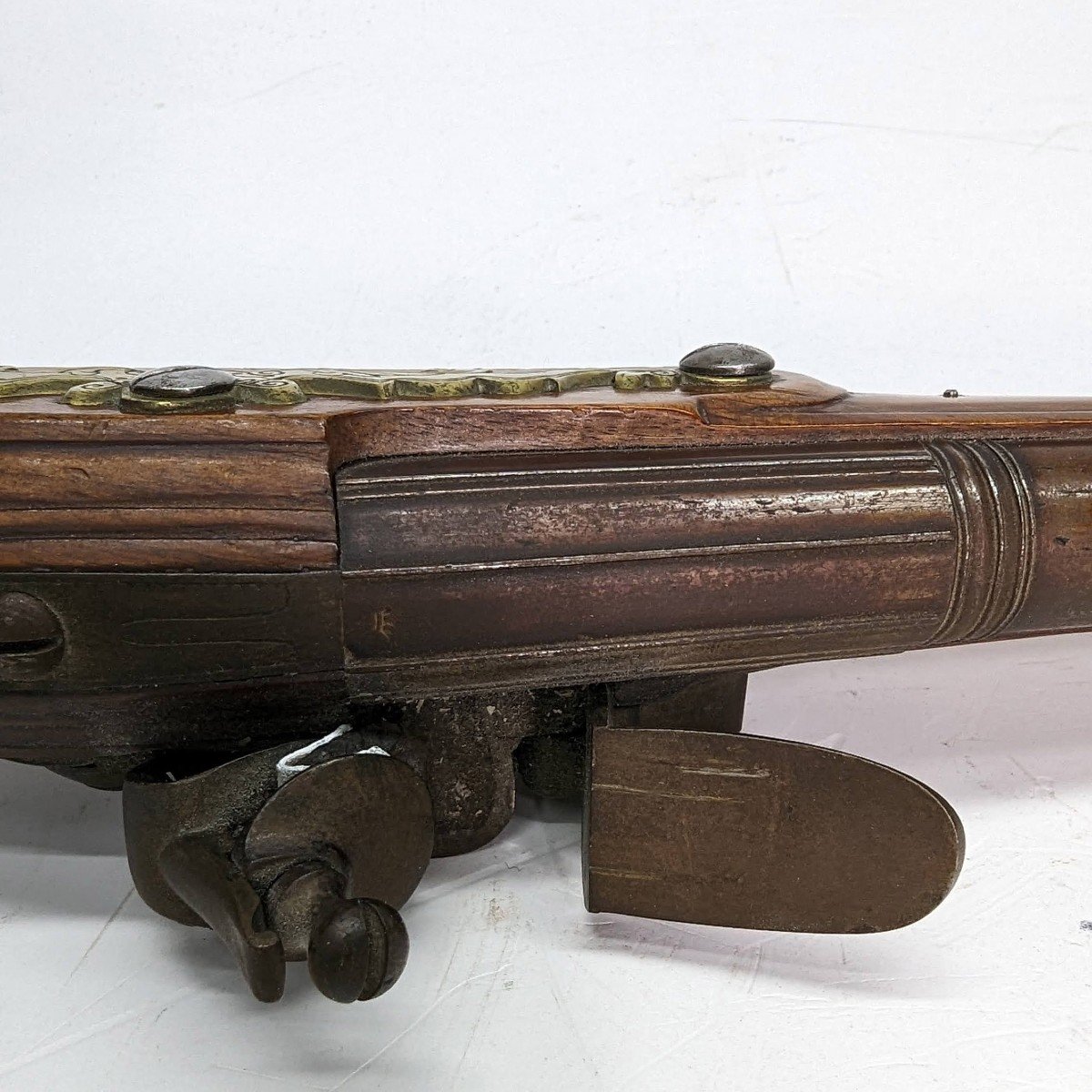 18th Century Swedish Corsair Flintlock Pistol-photo-6
