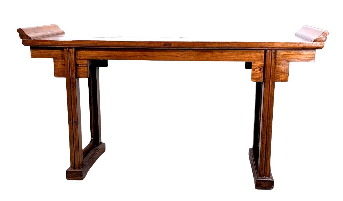Large Chinese Elm Console