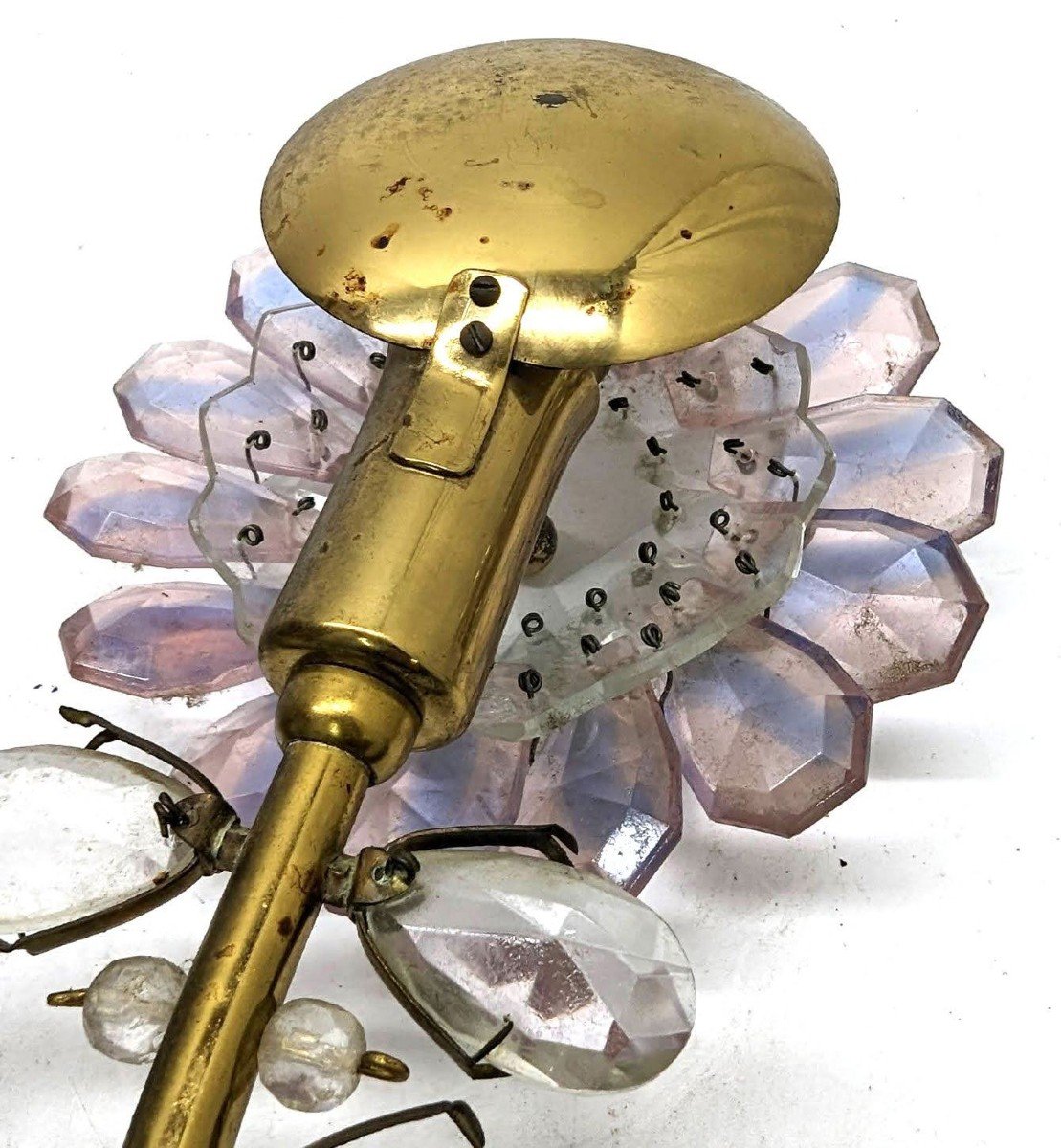 Series Of 3 Colored Crystal Sconces By Palwa-photo-6