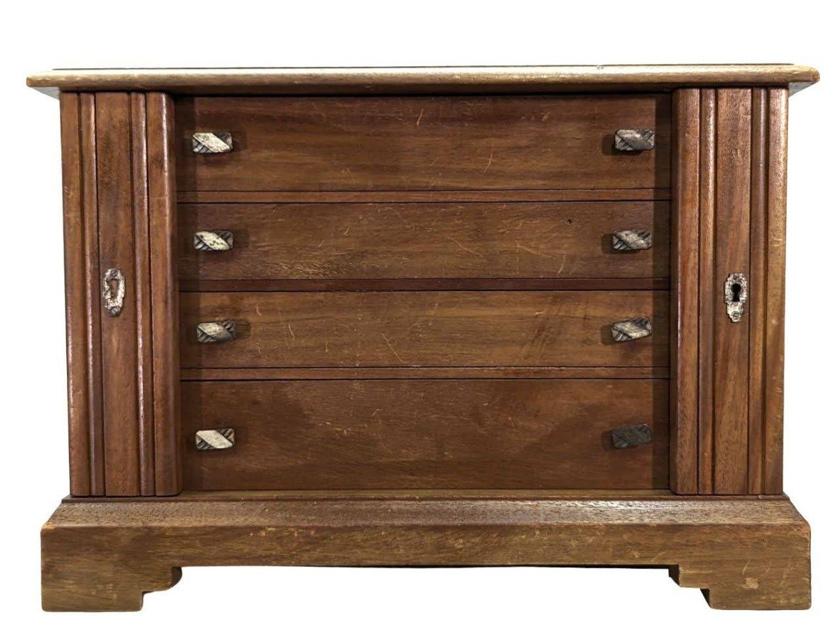 Ménagère En Métal Argenté Dans Son Coffret Maison Morlot