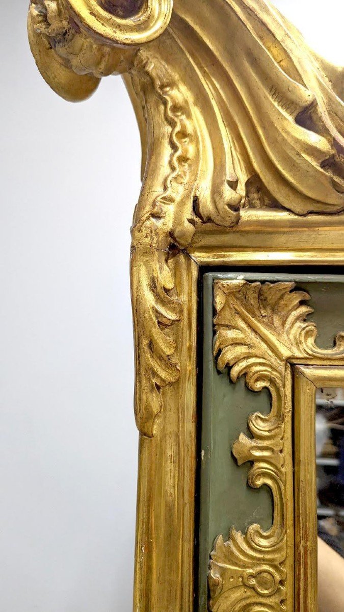 Pair Of Golden Lacquered Turinese Cabinets From The Beginning Of The Nineteenth Century.-photo-5